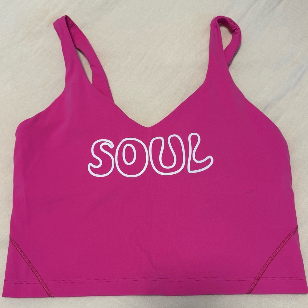 lululemon athletica x SoulCycle Align™ Tank Sonic Pink - Picture 2 of 4